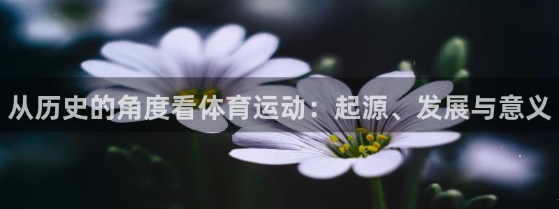oety欧亿：从历史的角度看体育运动：起源、发展与意义